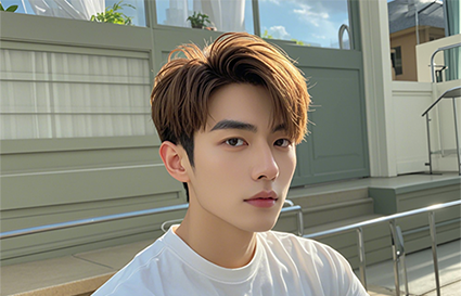 男生想要变帅，发型不能坏