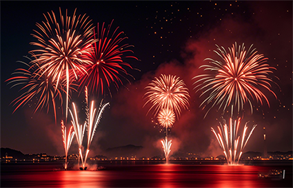 烟花拍出拉丝好几秒要长曝光？ 快戳原因